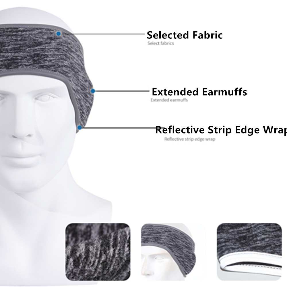 Reflective Fleece Ear Band 3