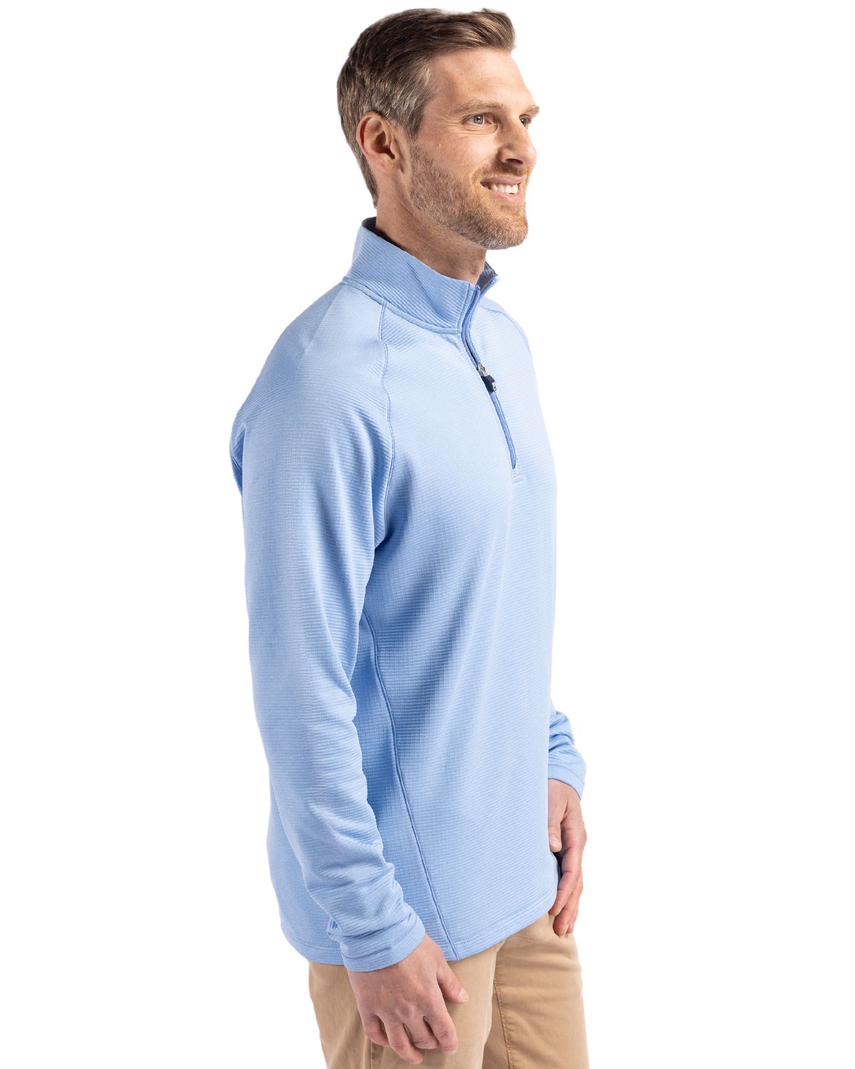 Peshastin Fleece Recycled Mens Half Zip Pullover