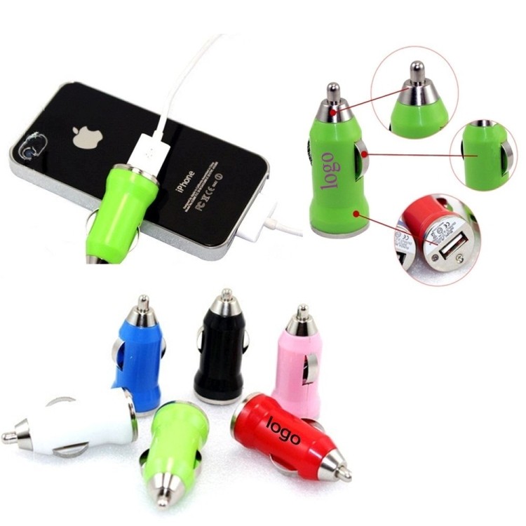 USB Mini Car Charger - Car Power Adapter 2