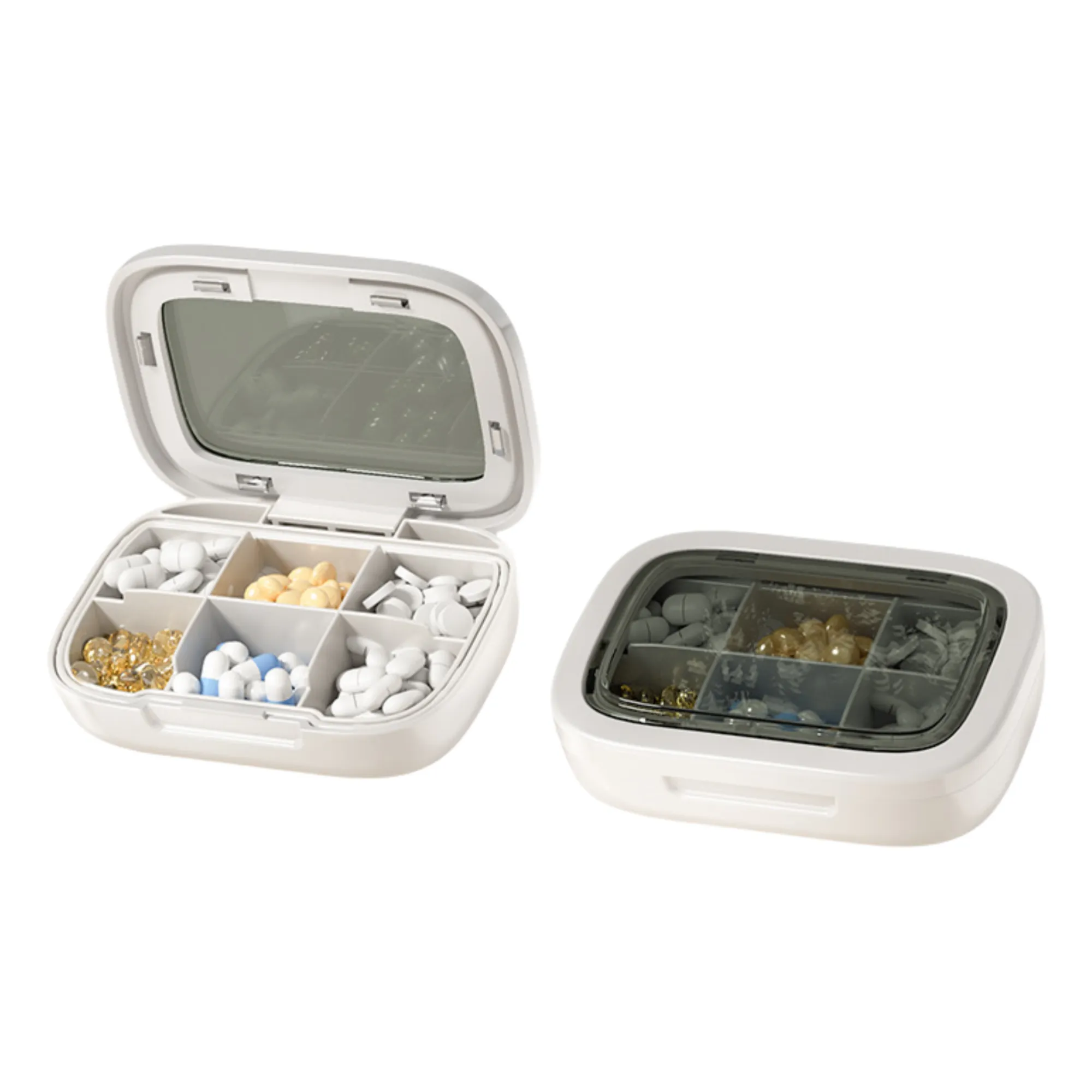6-Cell Mini Portable Medicine Box 5