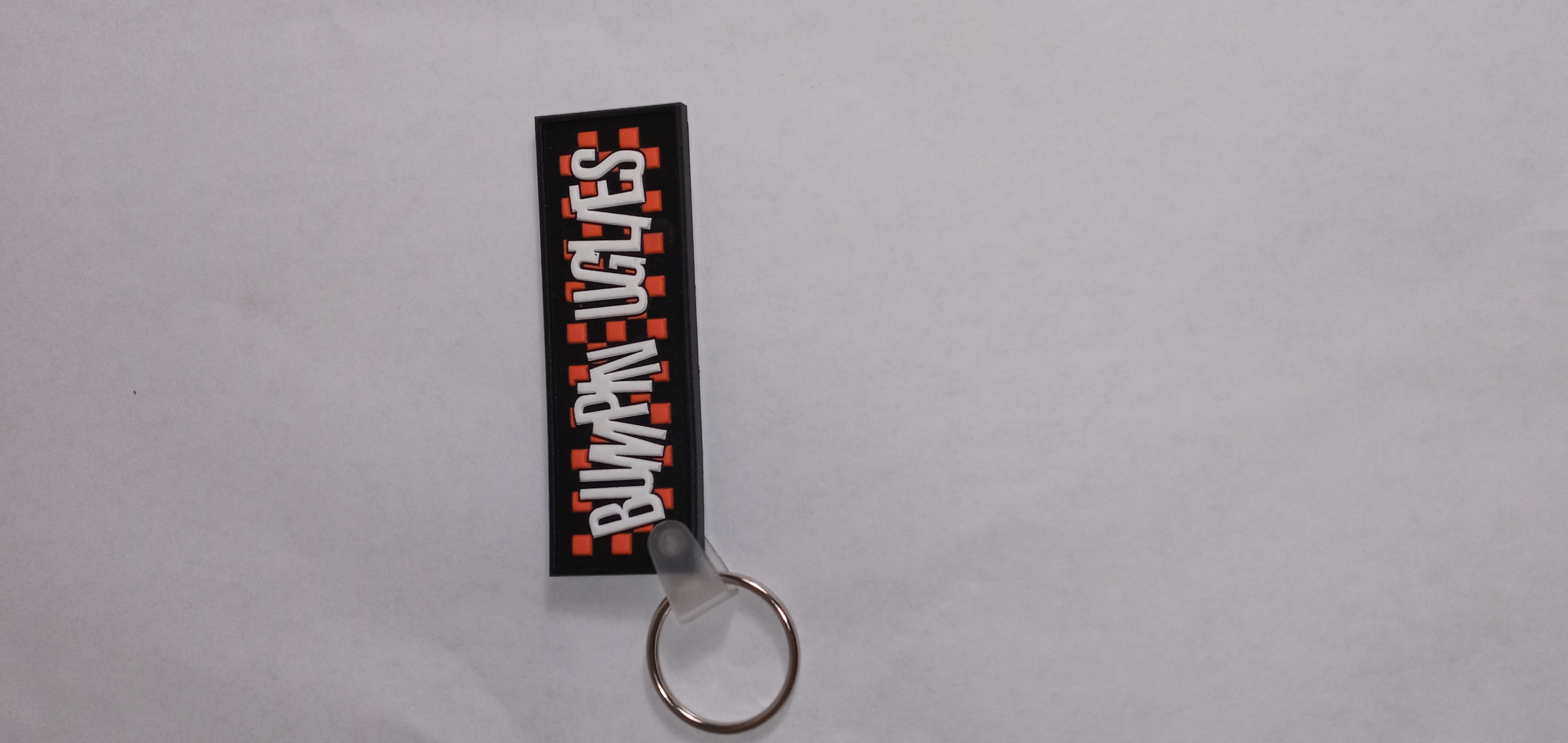 Custom 2D PVC Key Tag - USA Made 15