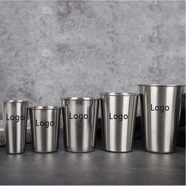 6 oz Stainless Steel Pint Cup 3