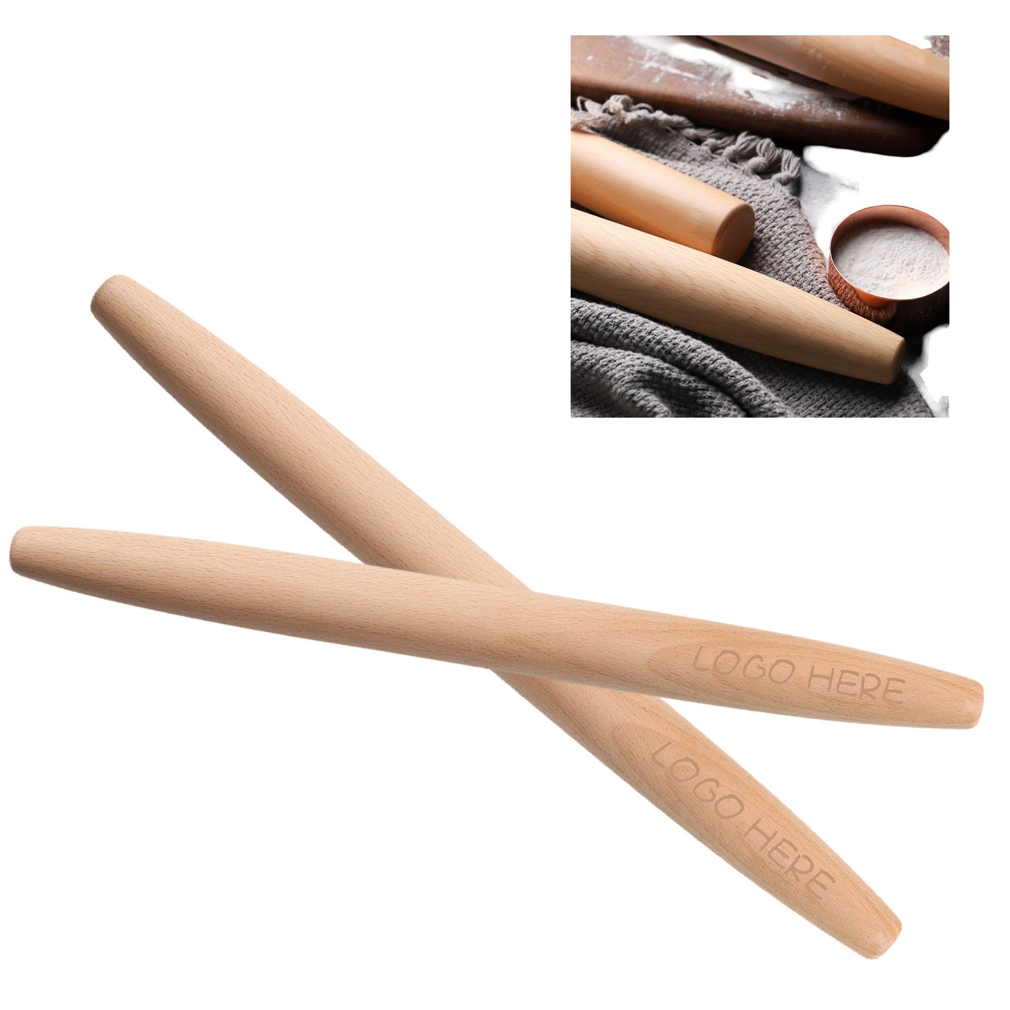 Tapered Rolling Pin 2