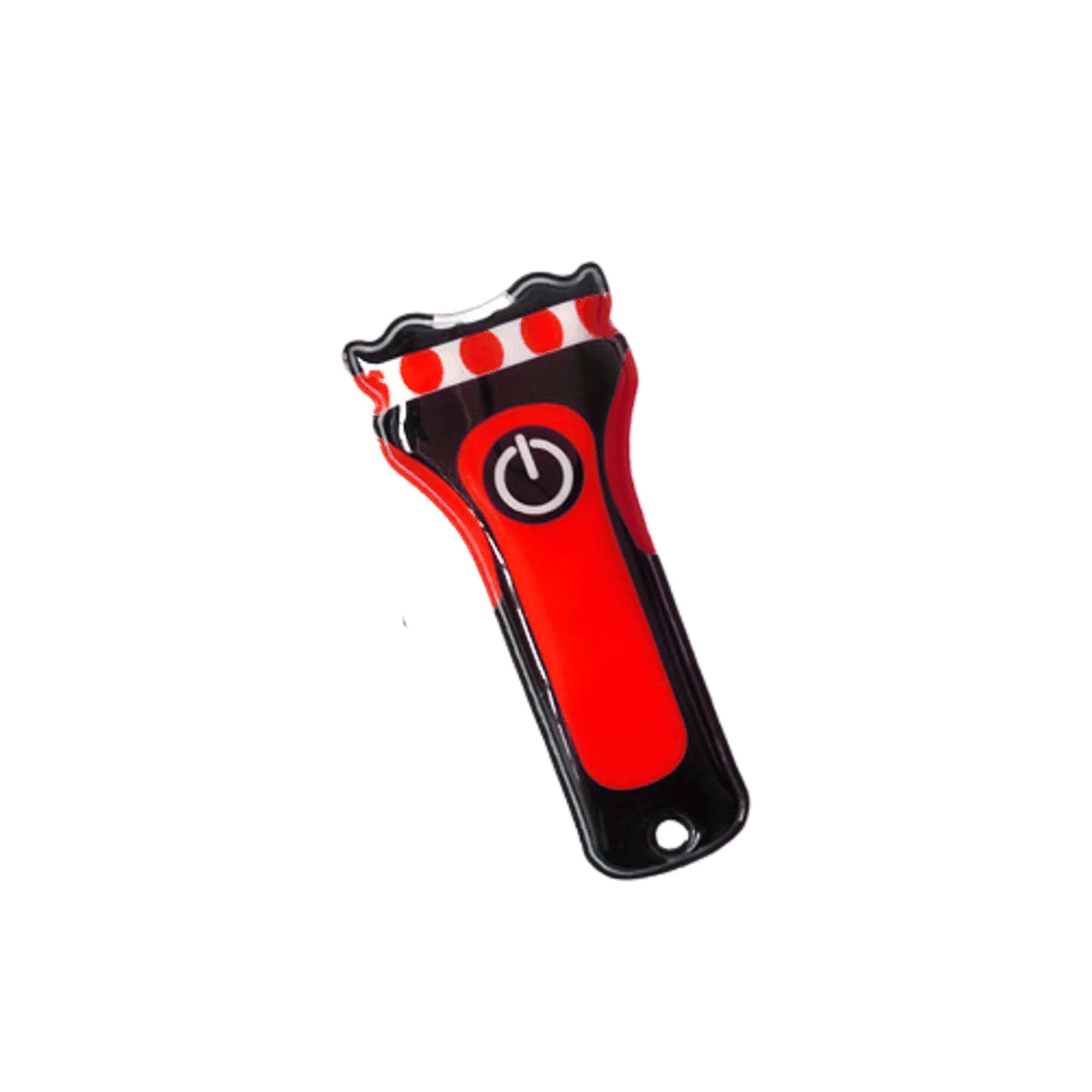 PVC Flashlight Keychain Light with Refrigerator Magnet 4