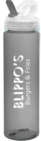 32 oz PET Sports Water Bottle with Flip Top Lid 13