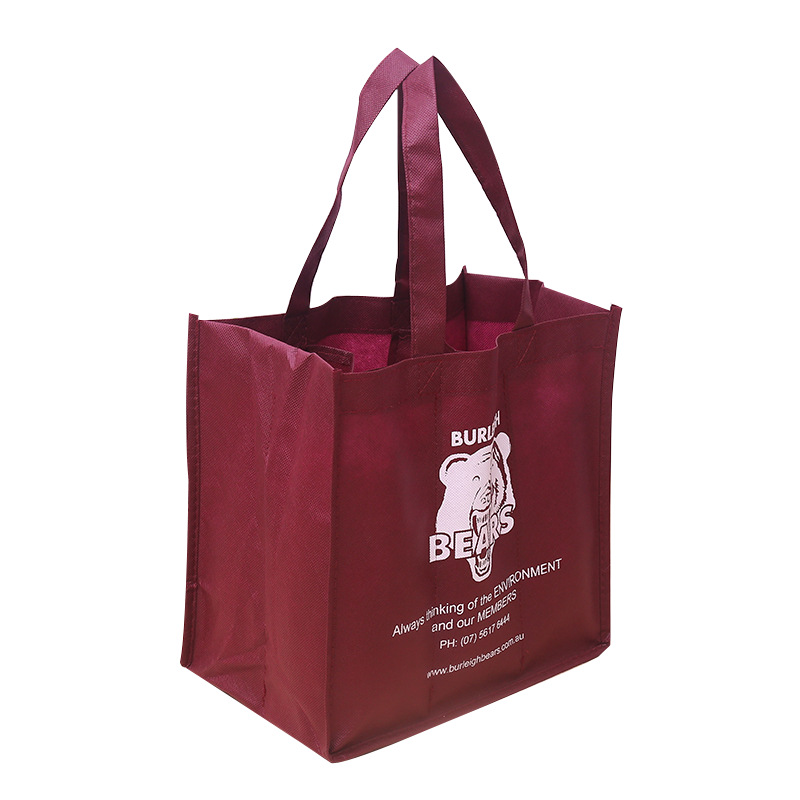 Non Woven 6PCS Wine Tote Bag 4