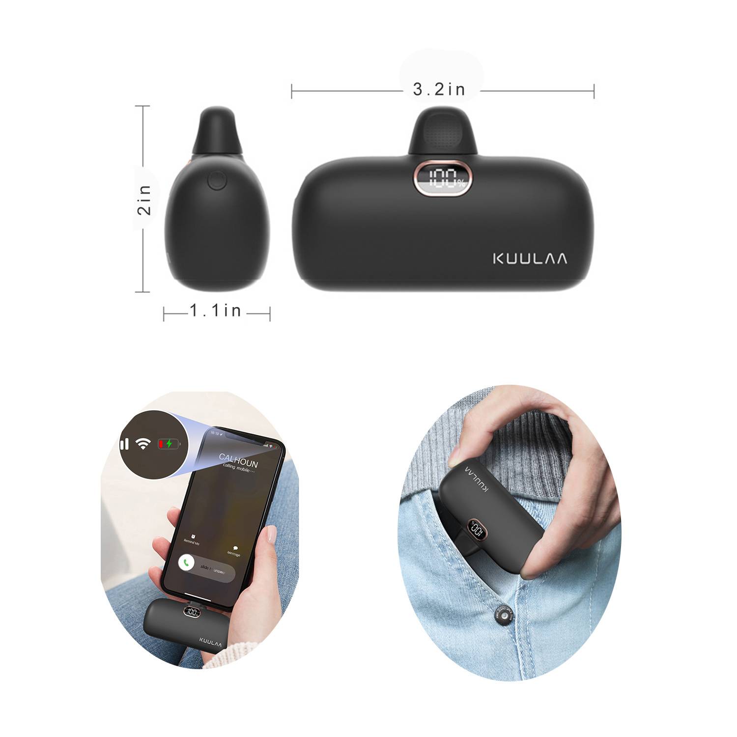 5000Mah Mini Pocket Power Bank 4
