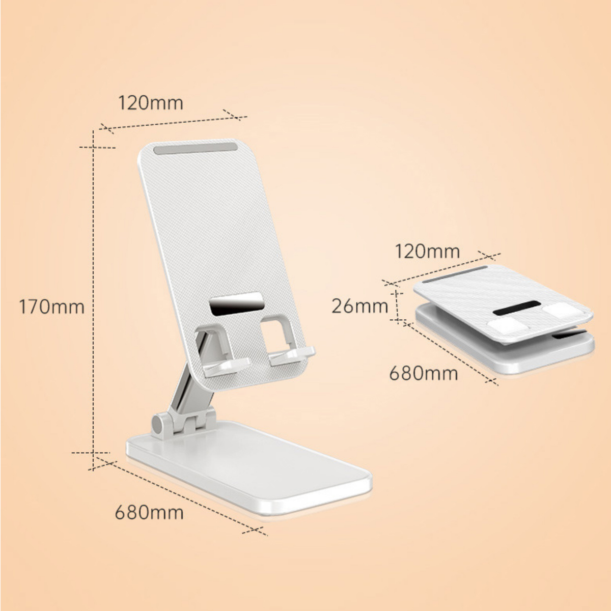 Adjustable Foldable Phone Stand for Desk Use Holder 8
