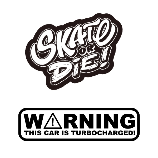 Custom Shape Bumper Sticker(8"x2.4") 9