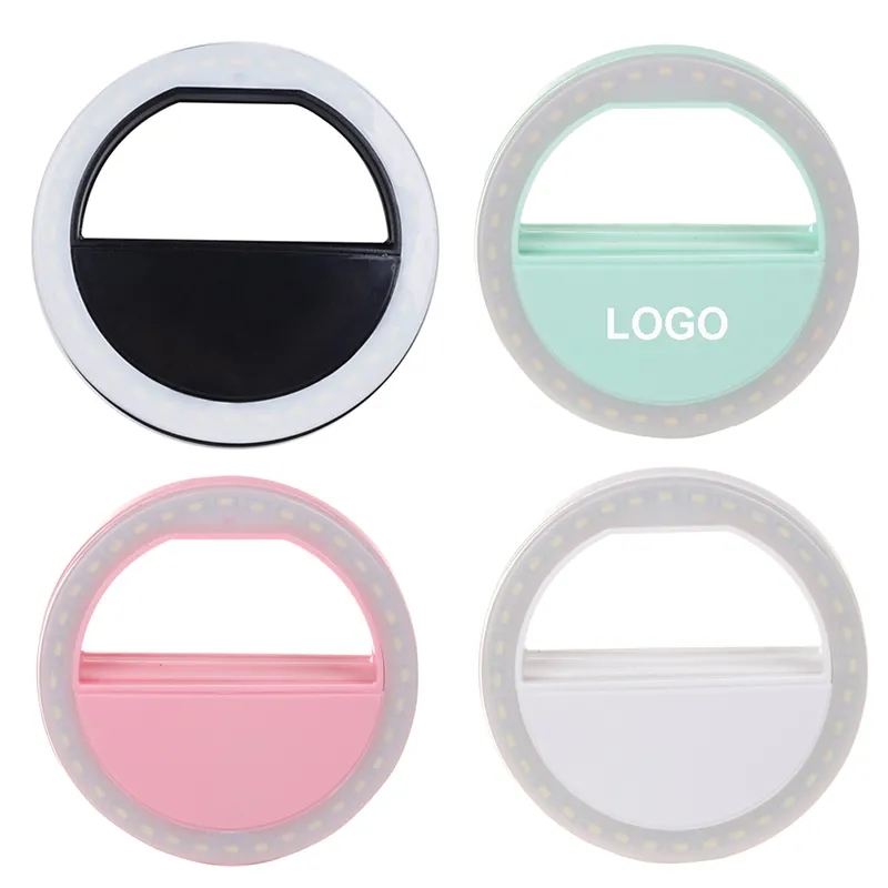 USB Chargeable Selfie Cell Phone Light Ring