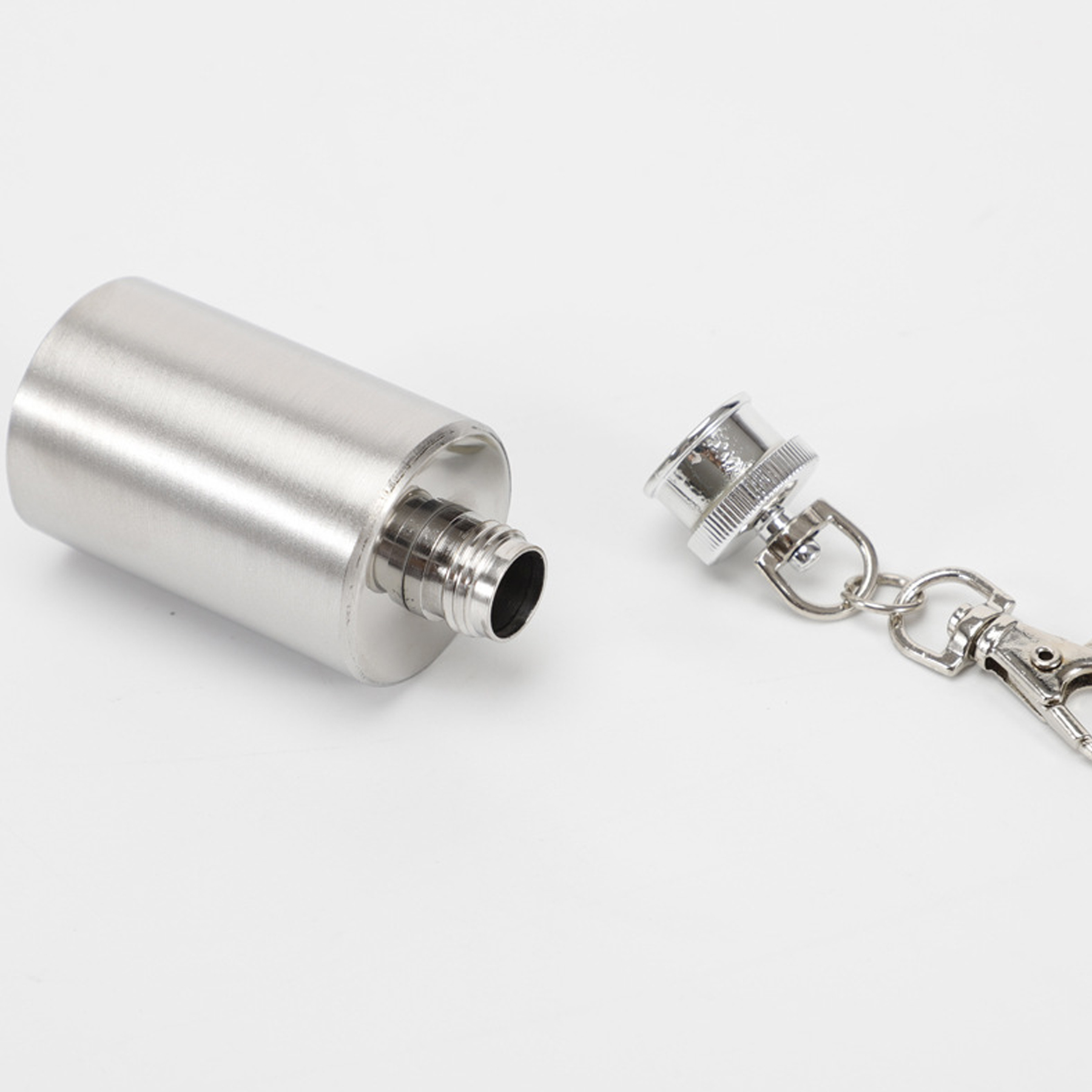 1oz Stainless Steel Pocket Hip Flask 2