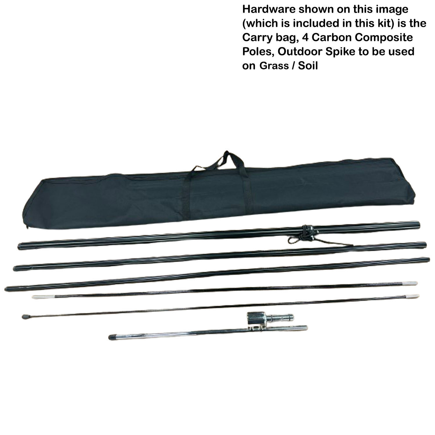 19' X-Large Flag Kit, Hardware included for Outdoor Use 7