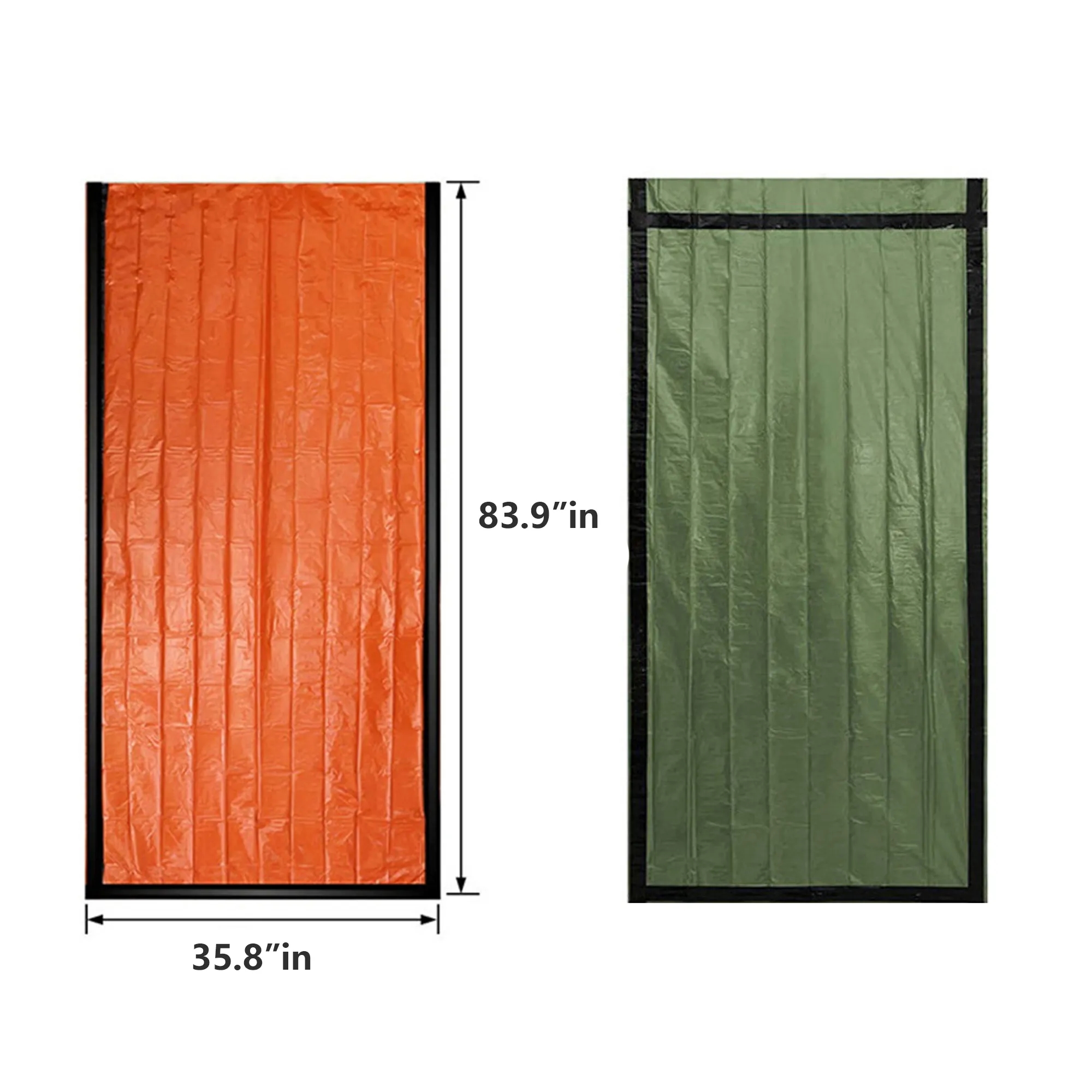 Outdoor Portable Emergency Thermal Sleeping Bag 2