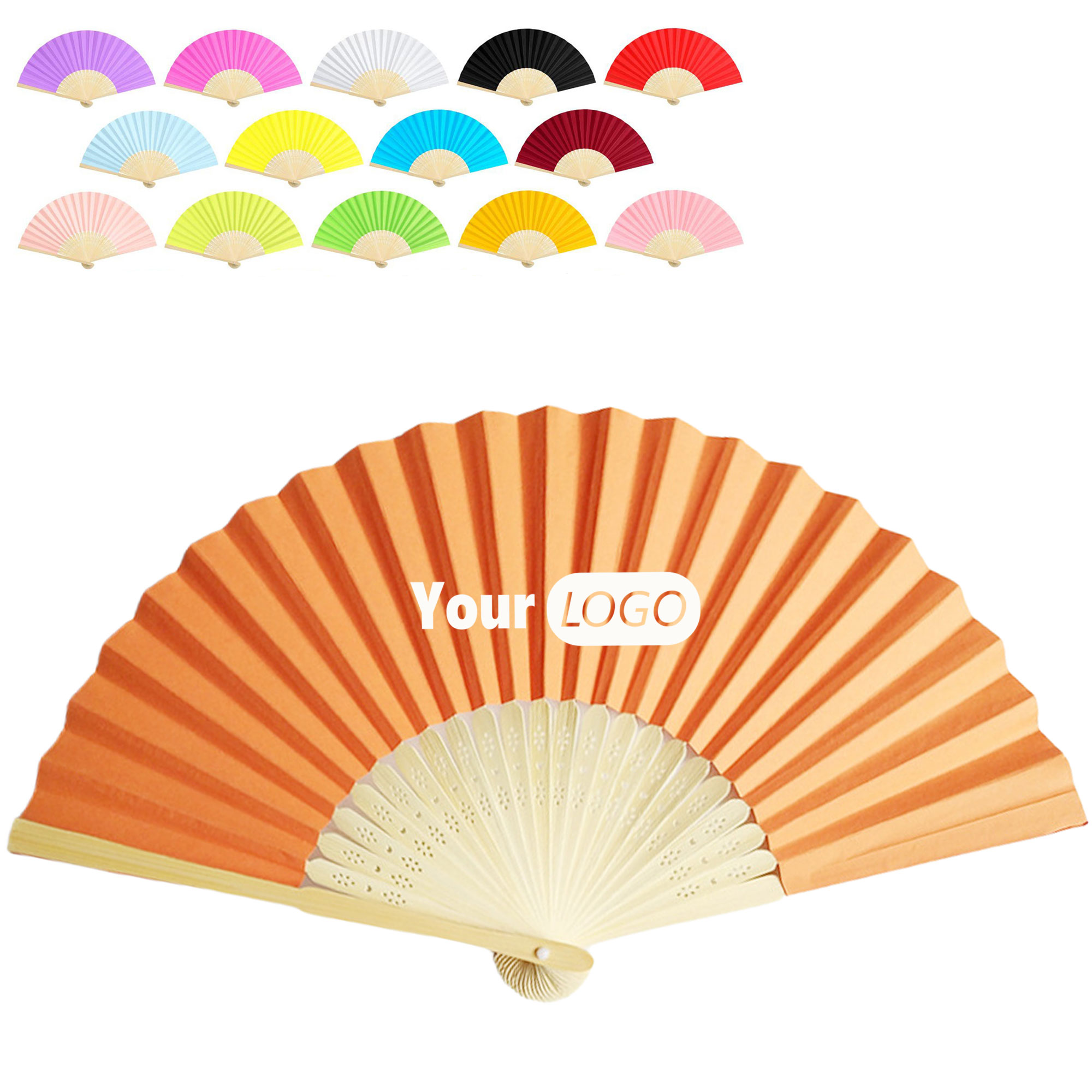 Premium Paper Folding Fan 2