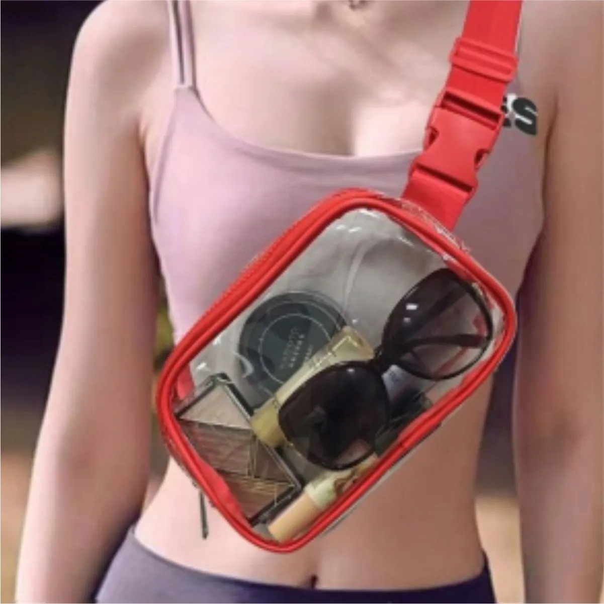 Clear Stadium Approved Fanny Pack With Adjustable Strap 5