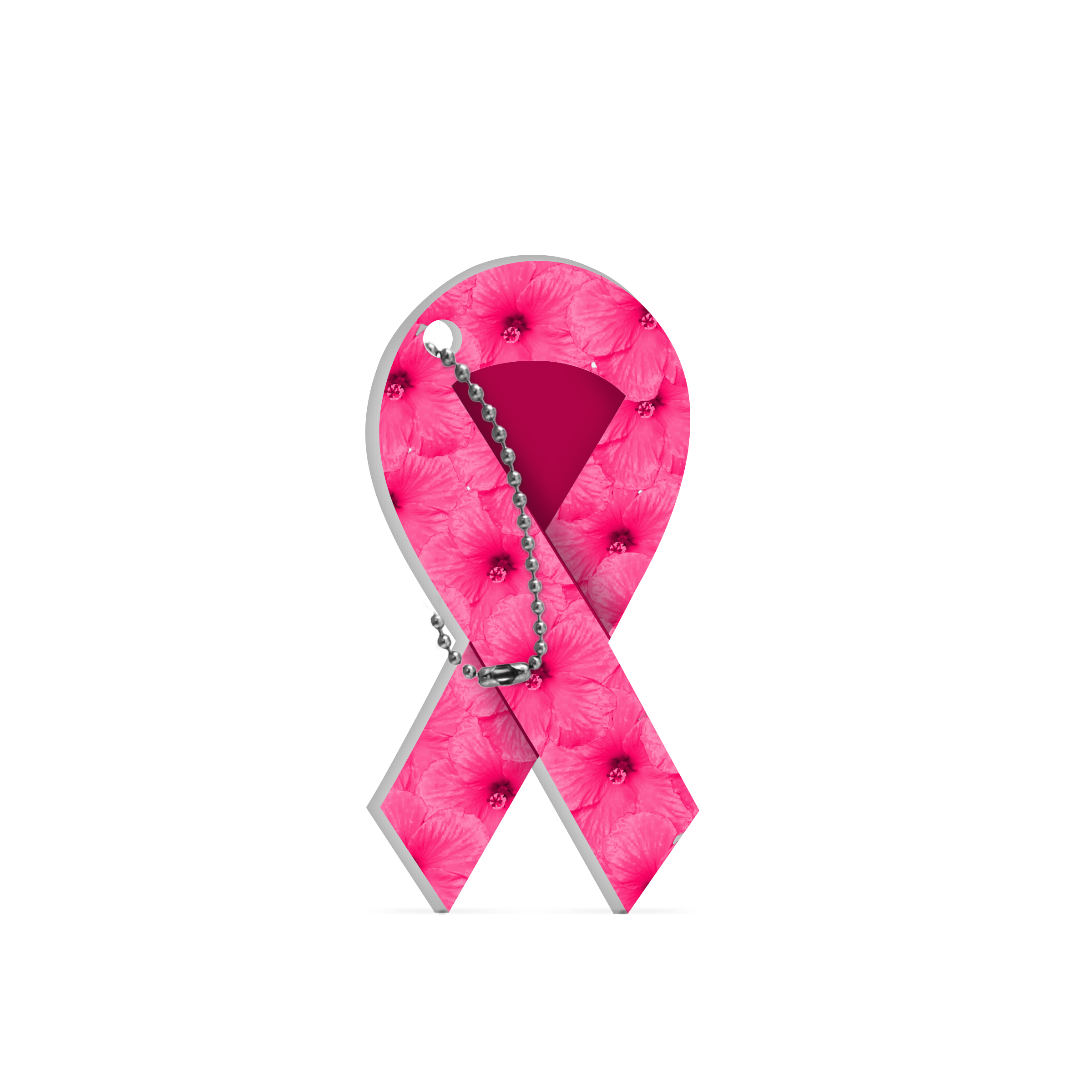 Cause Ribbon Key Tag