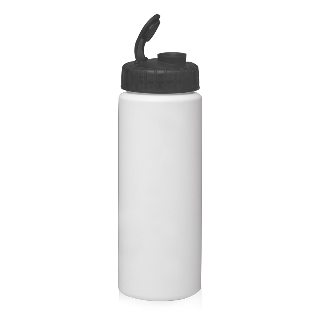 32 oz HDPE Plastic Water Bottle with Sipper Lid 14