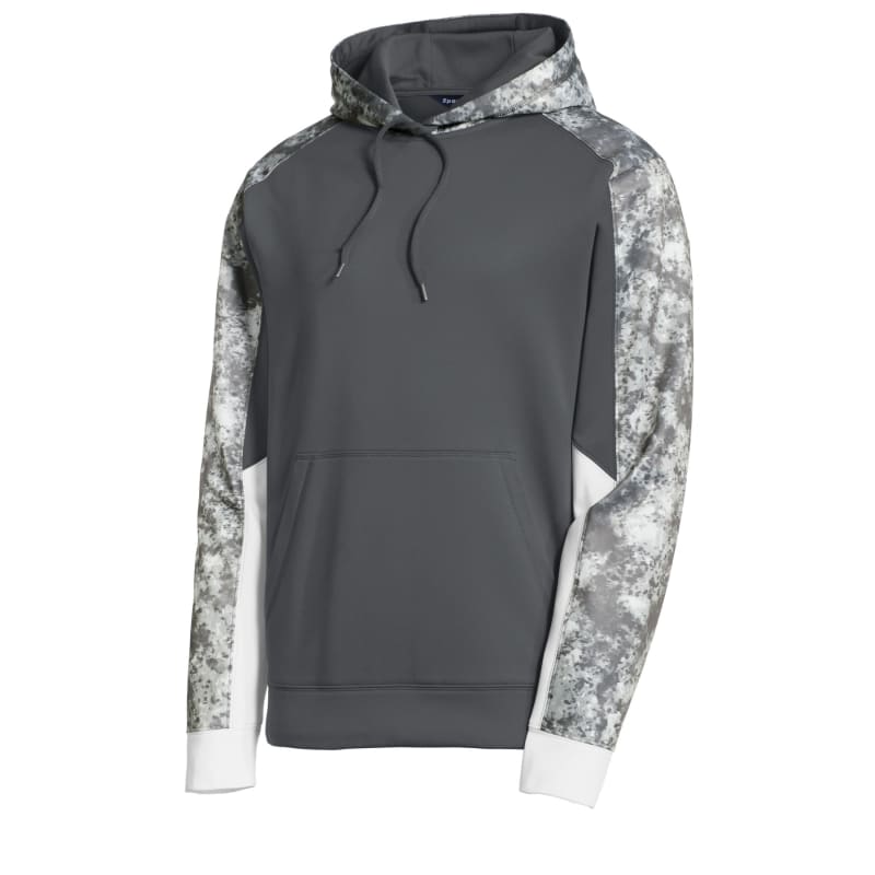 Sport-Tek Sport-Wick Mineral Freeze Fleece Colorblock Hooded Pullover., custom hoodie or sweatshirt with logo imprint 10