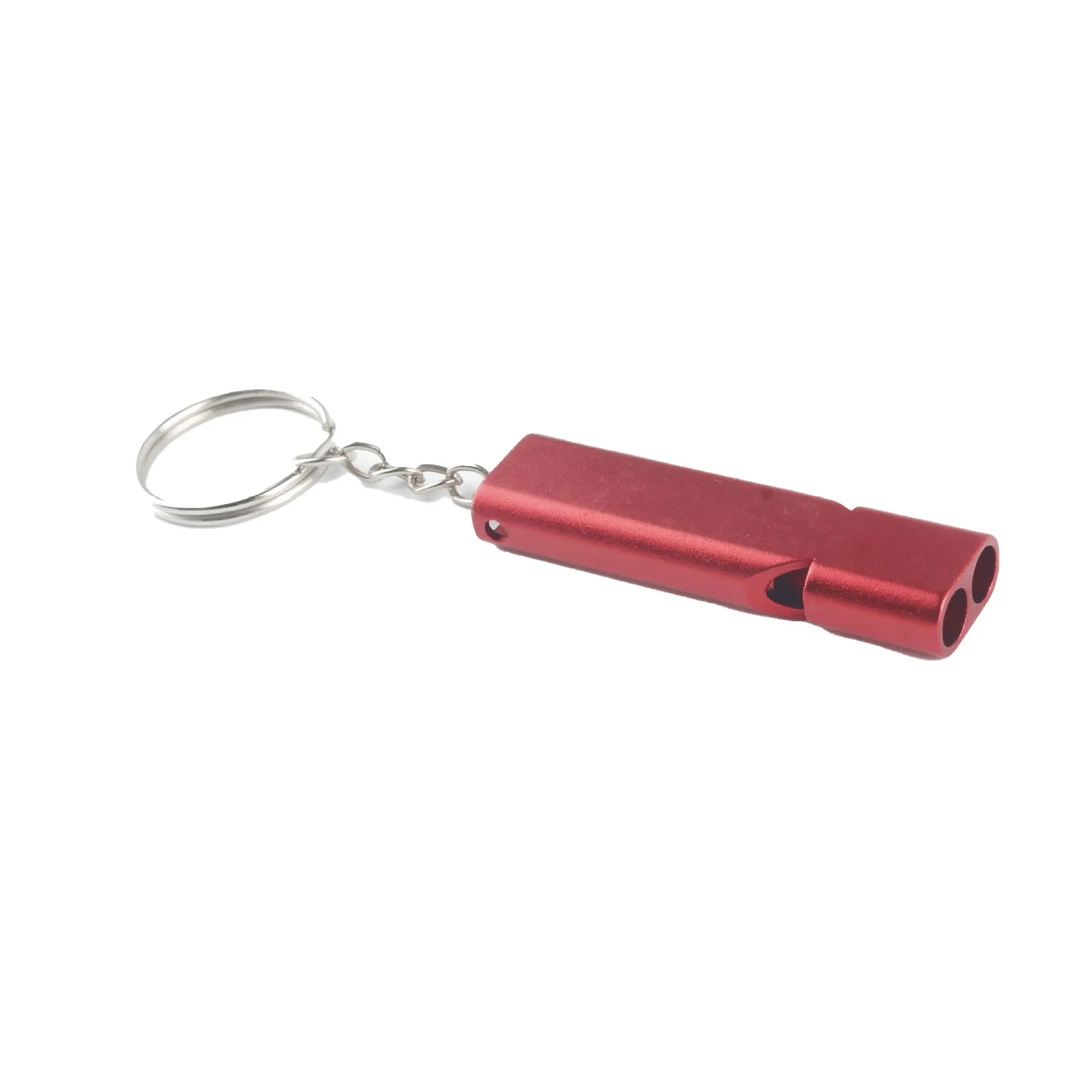 MOQ 10 Double Hole High Frequency Aluminum Alloy Whistle 4