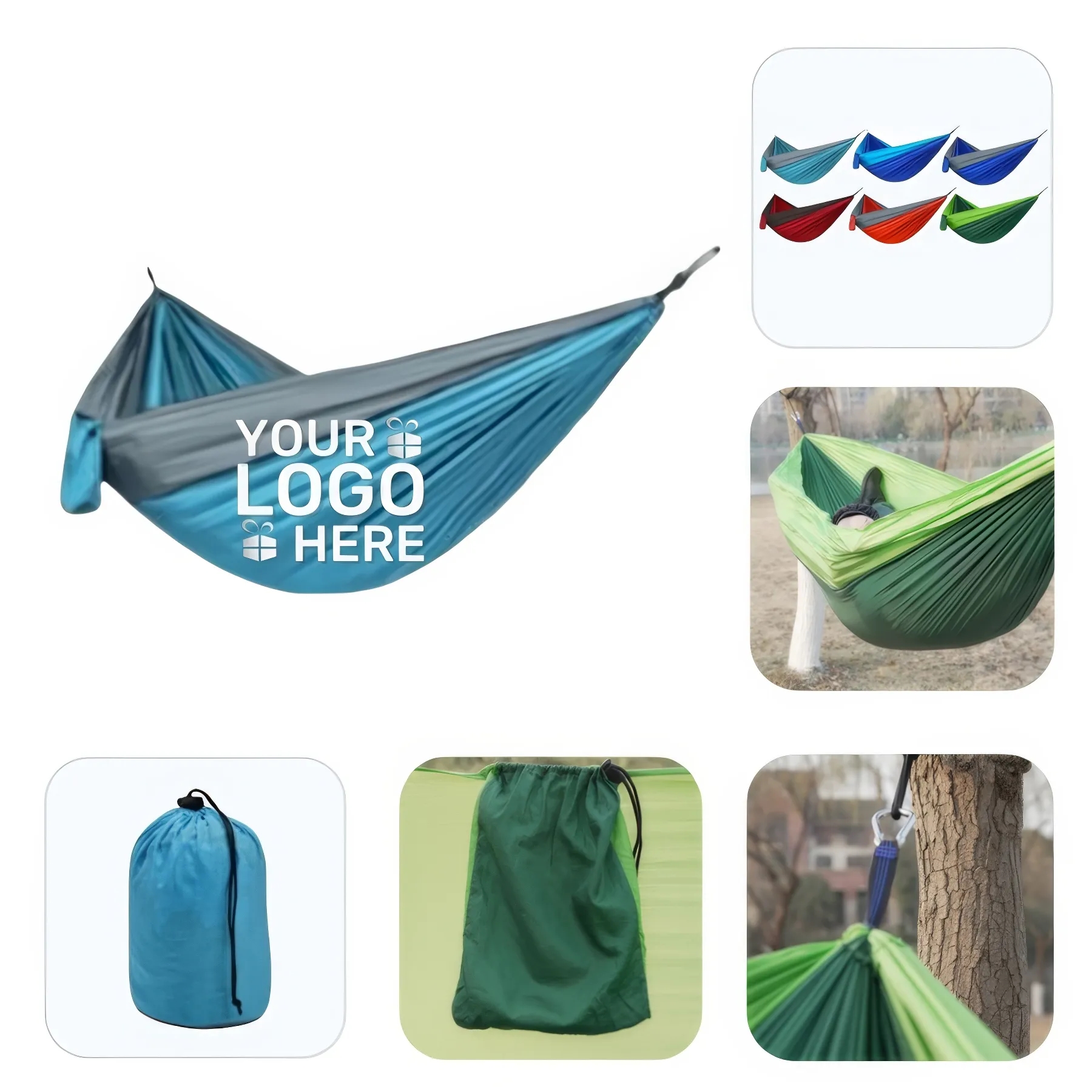 Outdoor Anti Rollover Hammock 2