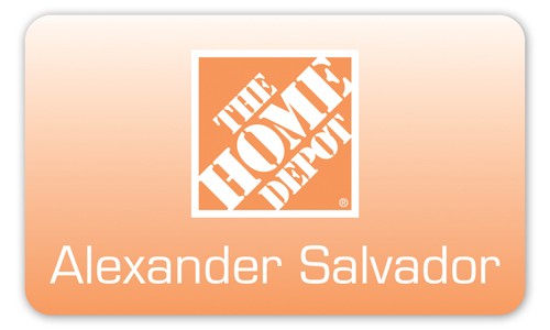 Full Color Name Badge w/ Personalization (3"x5") Rectangle