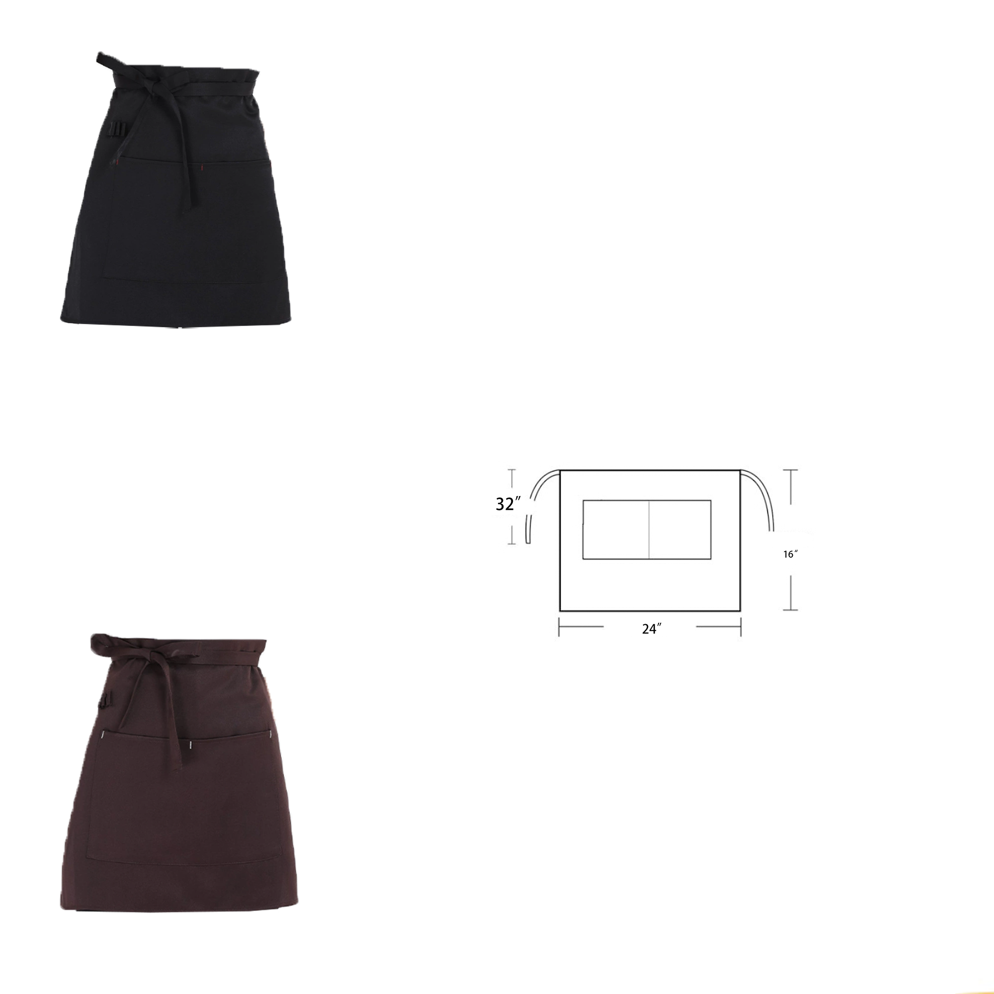 Apron&Pocket Handy Service Half Waist 2