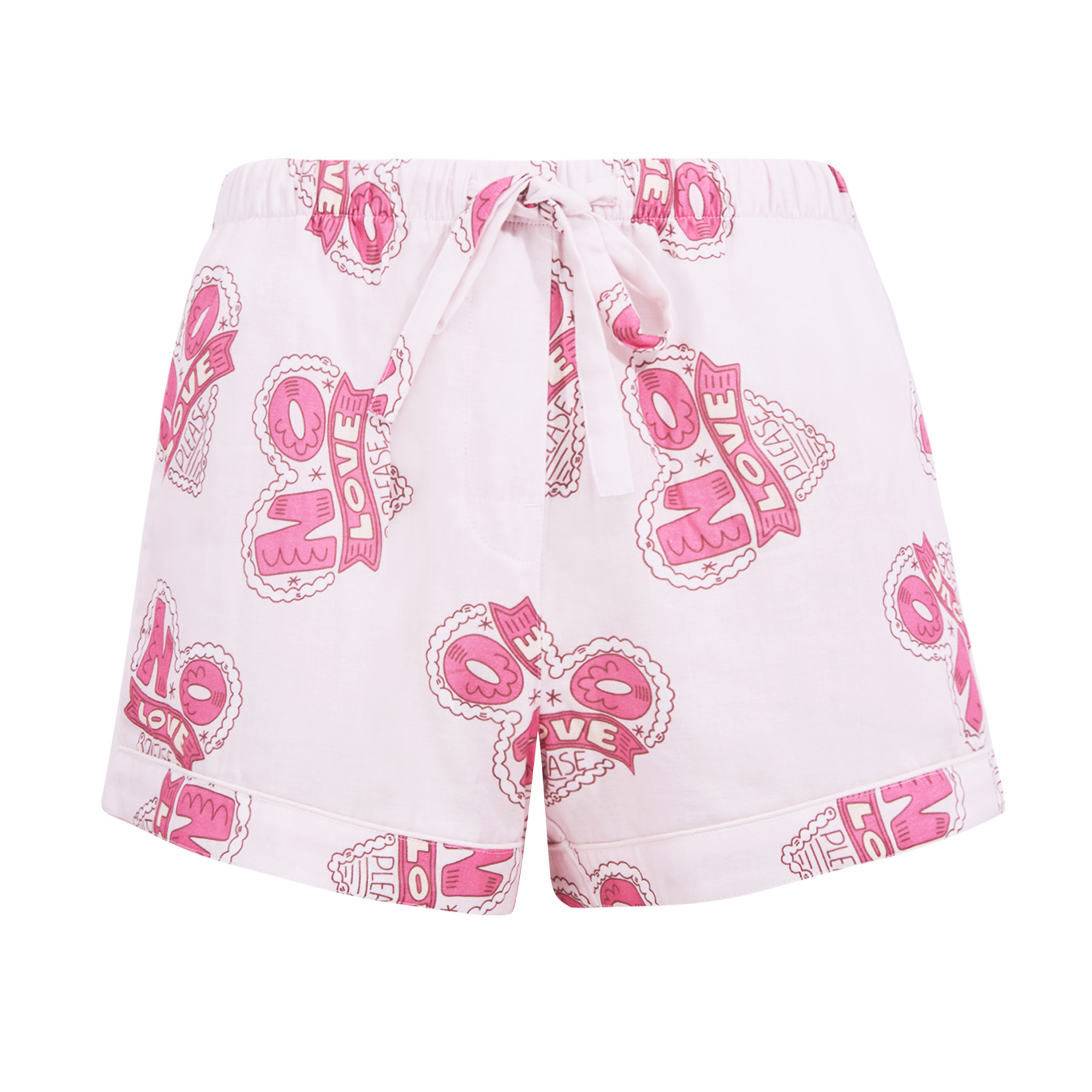 100% Cotton Double-Gauze Short Sleeve Pajamas Set 6