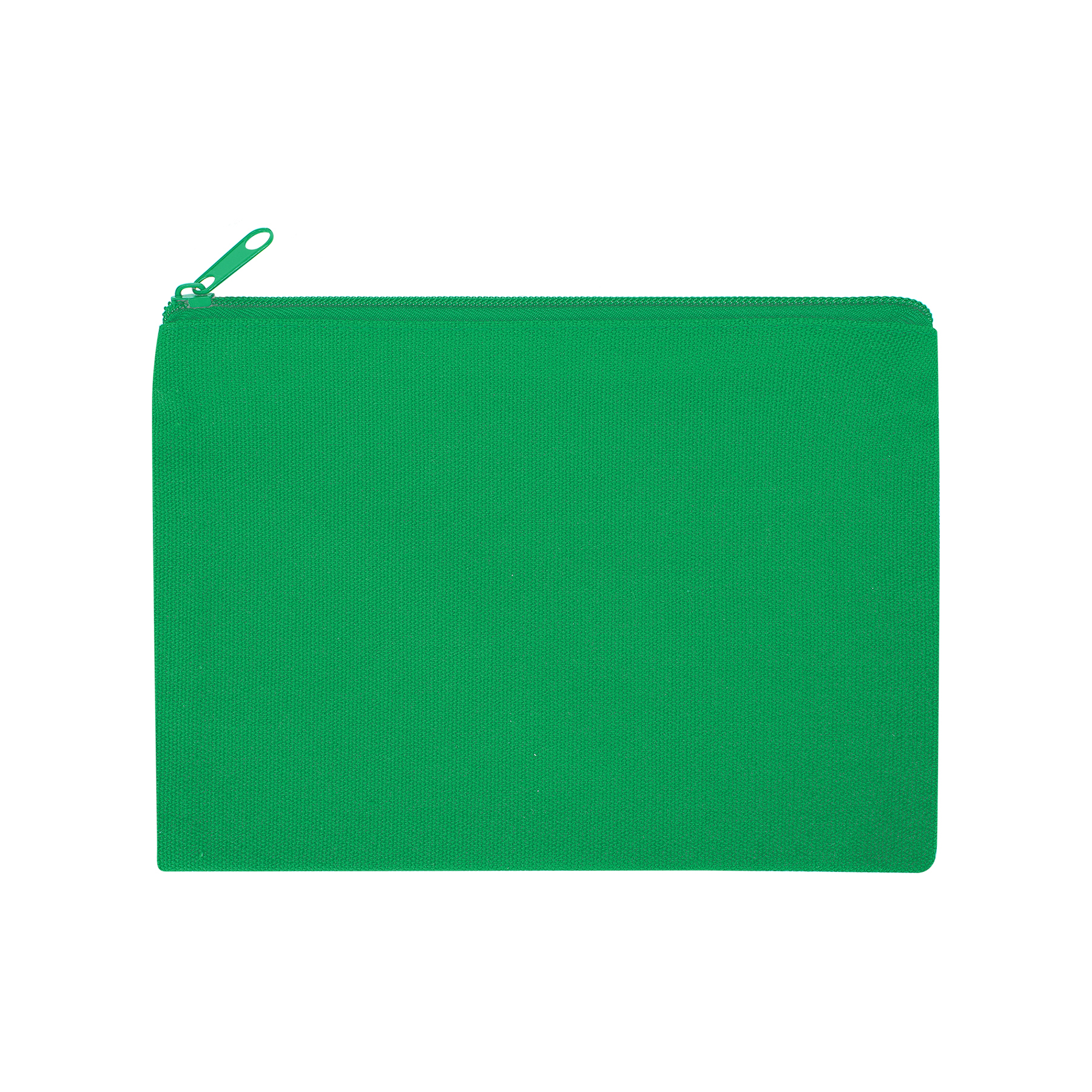 9" X 6" Cotton Canvas Zippered Pouch For Cosmetics, Toiletries & Tech Accessories 19