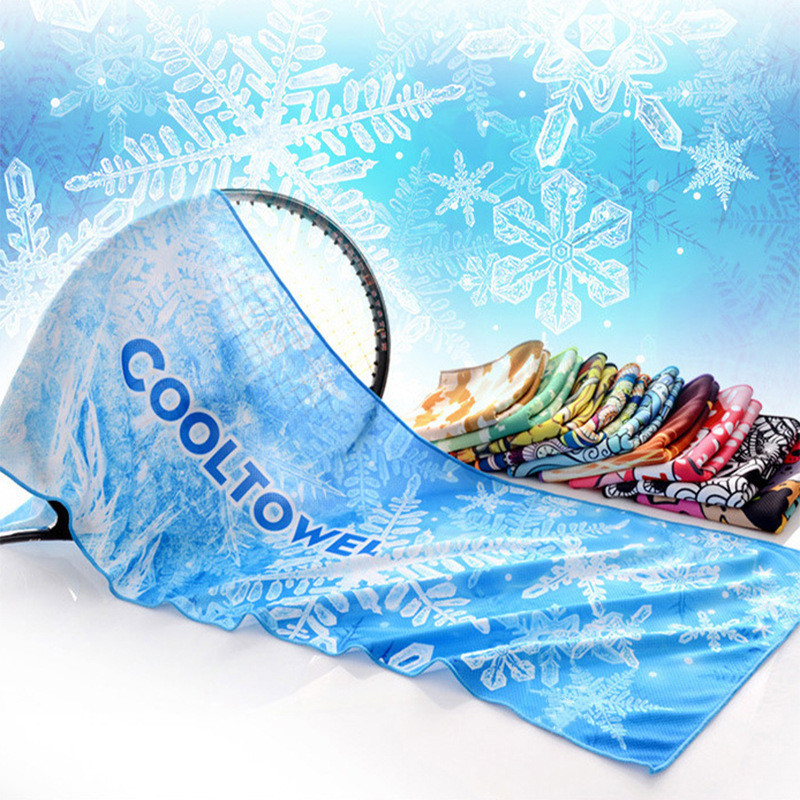 Full Color Sublimation Cooling Towel 2