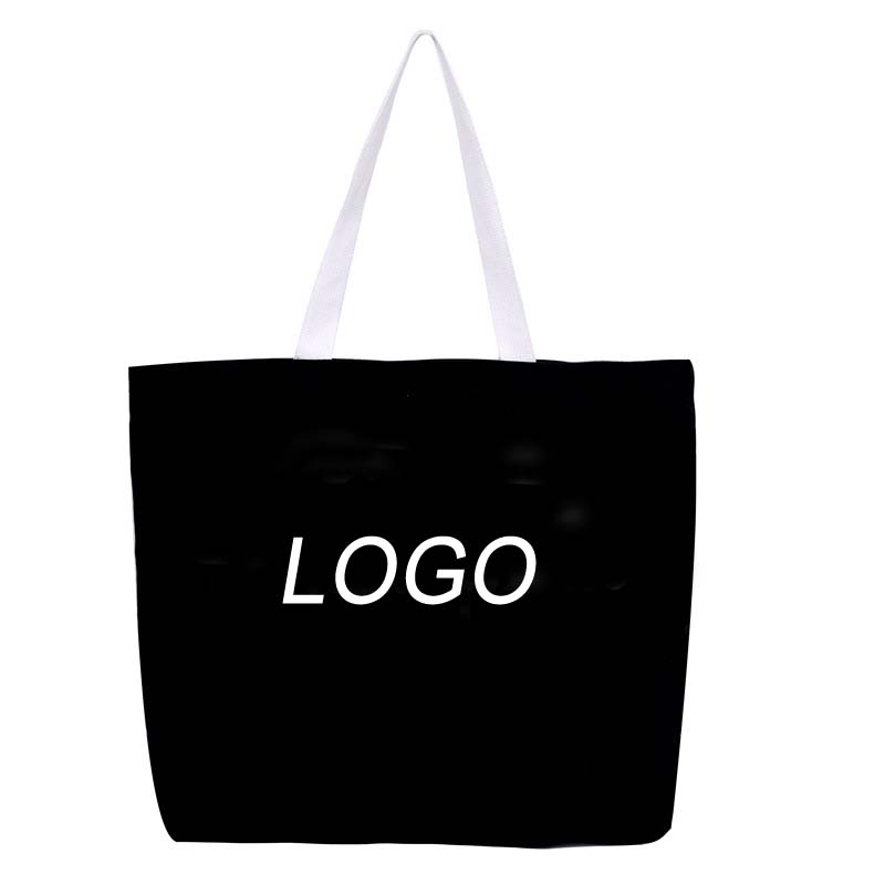 Customize Single Shoulder Canvas Tote Bag, custom tote bag with logo imprint 5