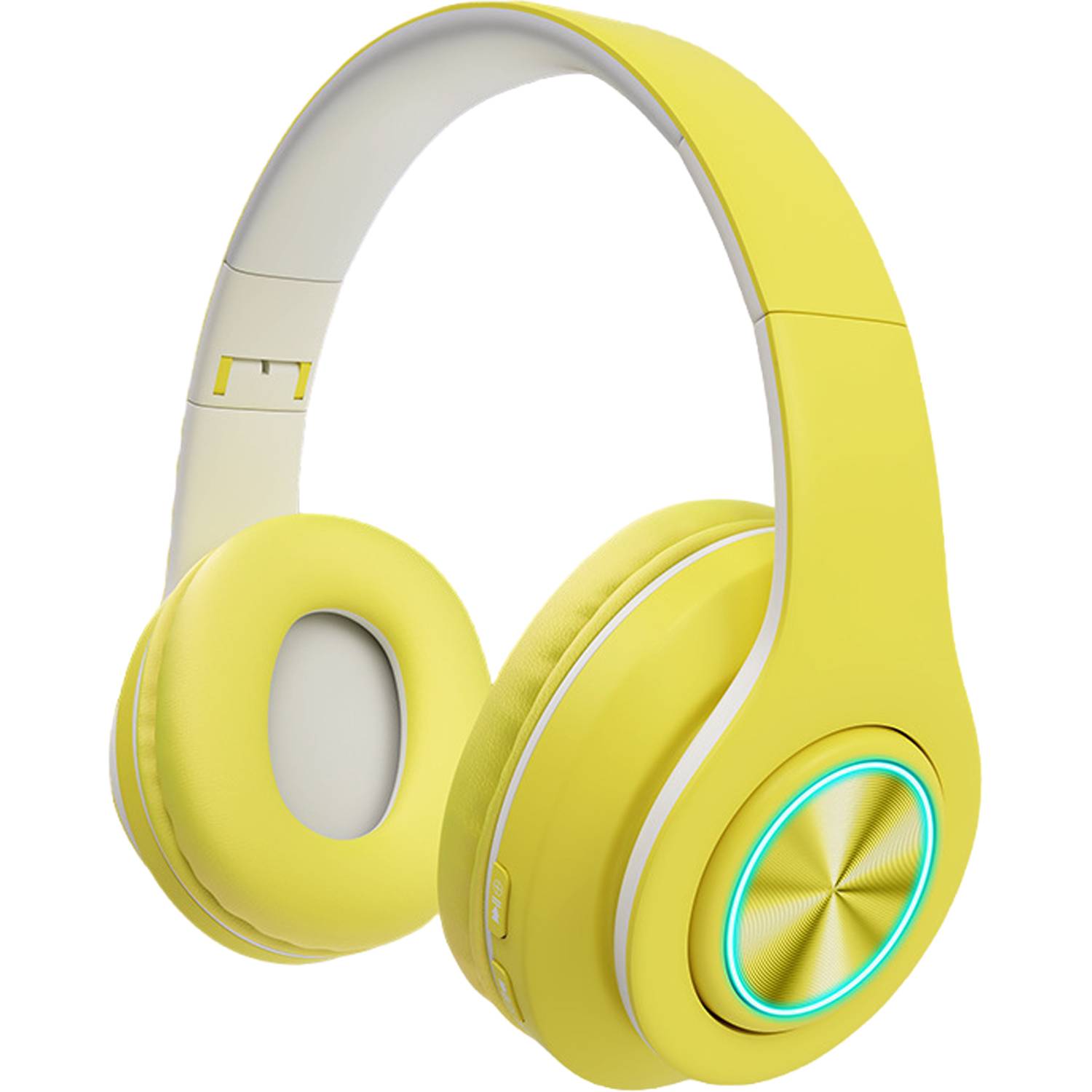 Wireless Bluetooth Foldable LED Over-Ear Headphones 4