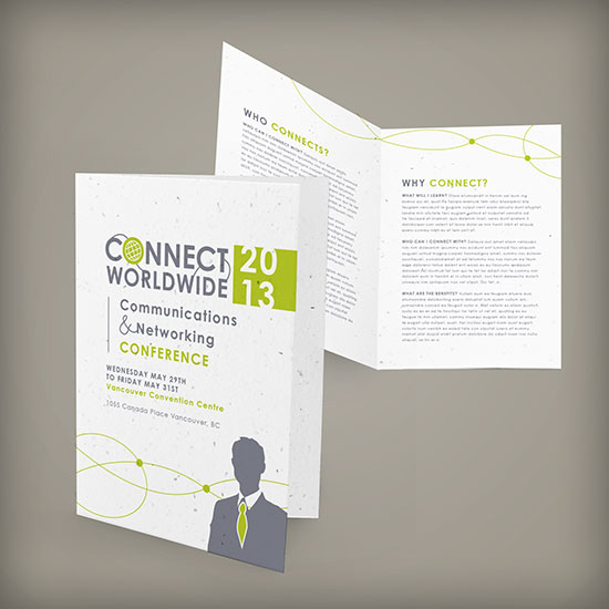 Double-Sided Large Single-Fold Seed Paper Brochures 2