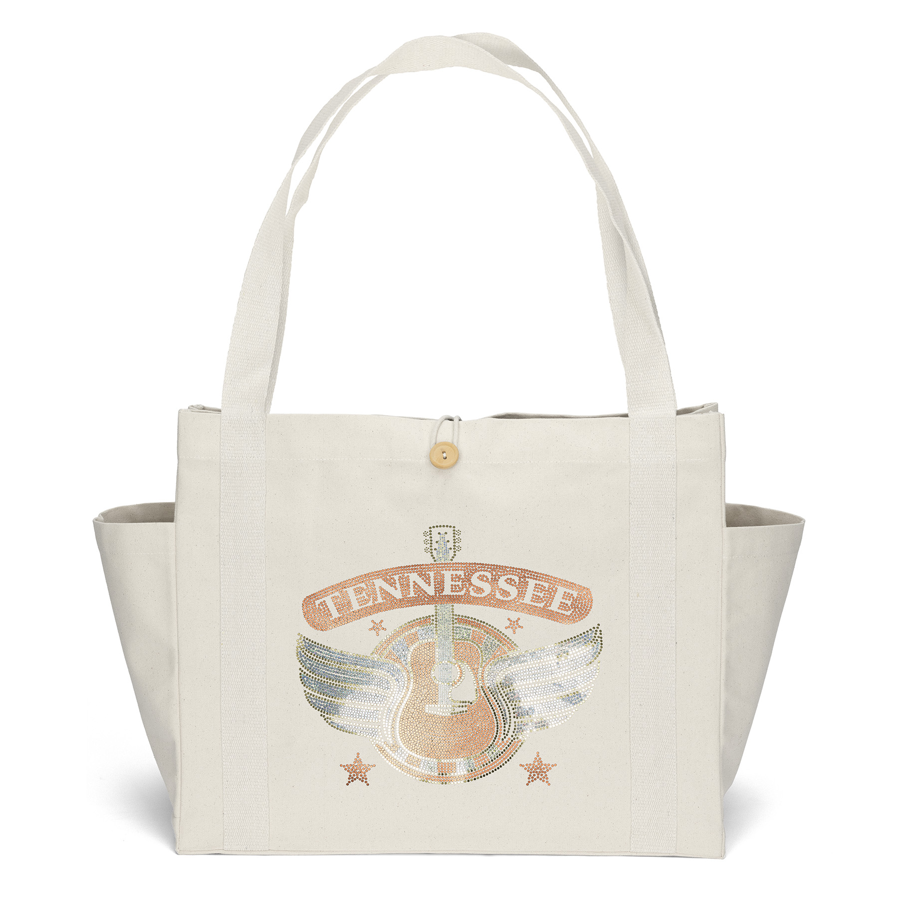 Sandford™- Deluxe Canvas Tote - Sparkle