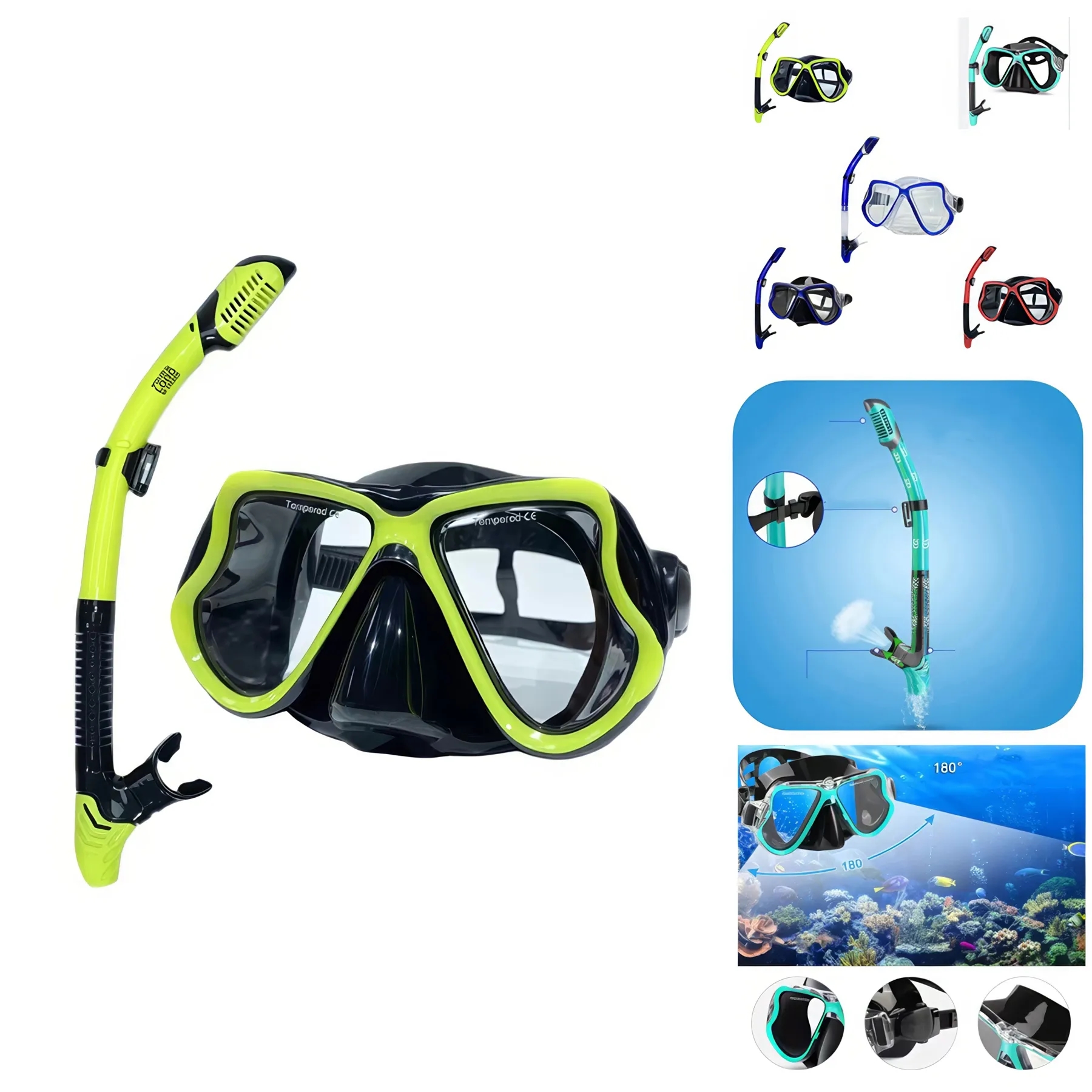 Dry Snorkel Set 1