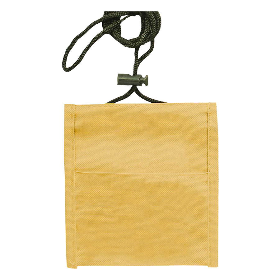 Adjustable Lanyard Neck Wallet - 5.40" x 5.25" 8