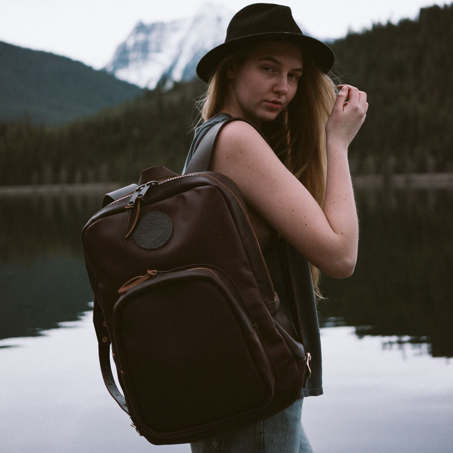 Duluth Pack™ Leather Standard Backpack 4
