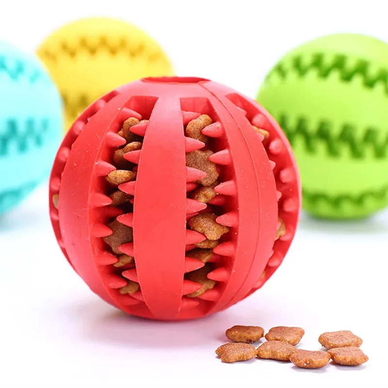 Pets chew rubber toy balls 4