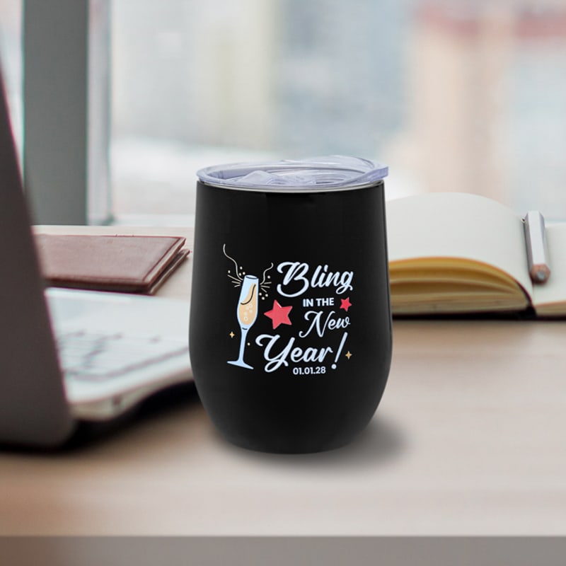12 Oz. Custom Stainless Steel Wine Tumblers 46
