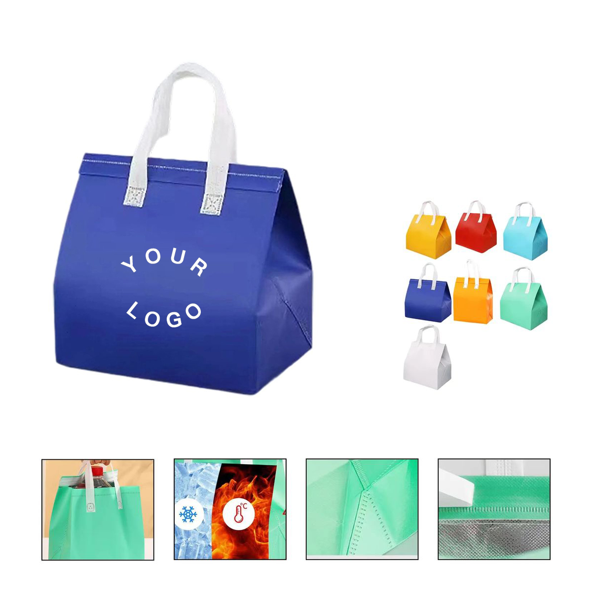 Insulated Cooler Tote Bag for Travel and Picnics 3