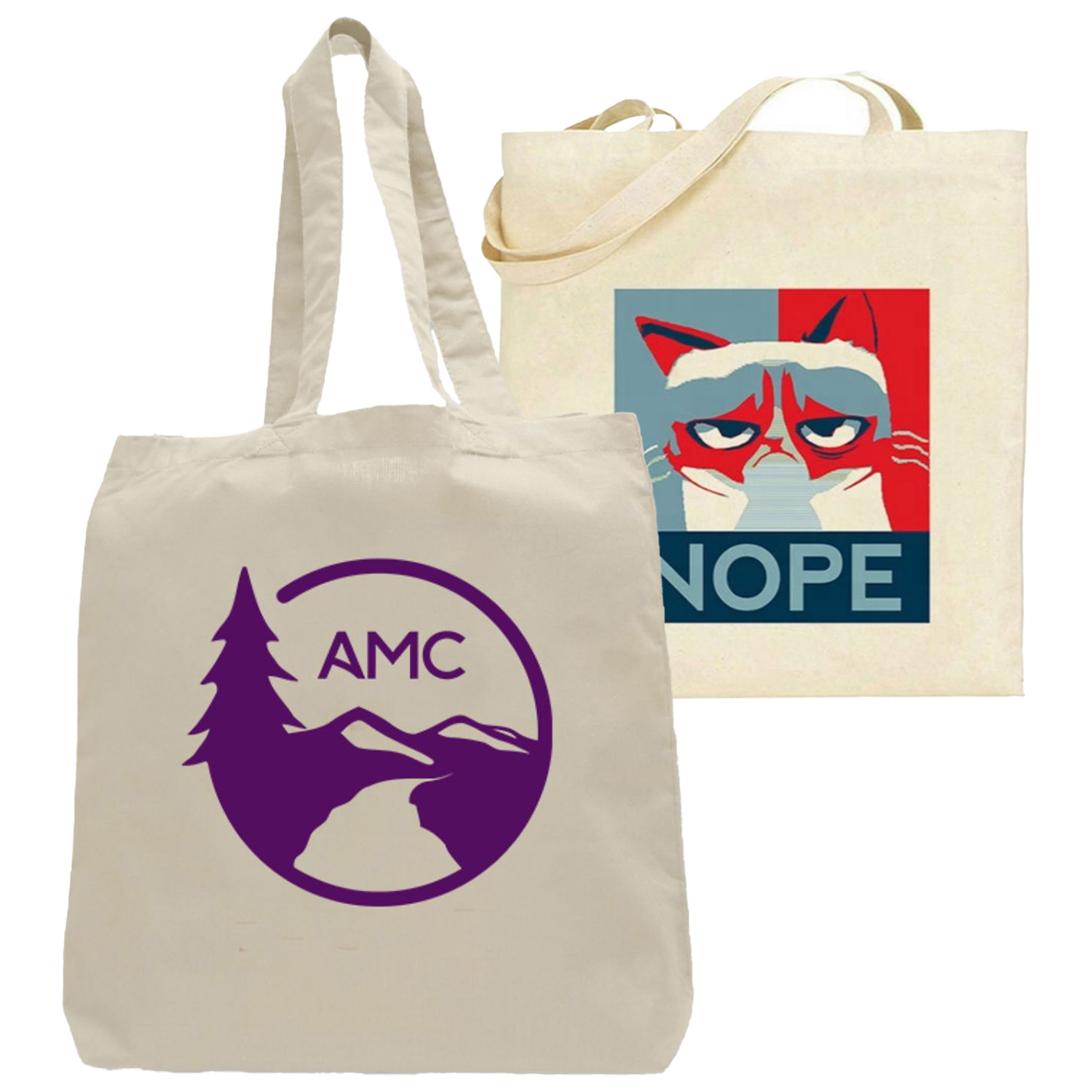 CONVENTION COTTON CANVAS TOTE BAG W/ GUSSET NATURAL ORGANIC 6 OZ. 1