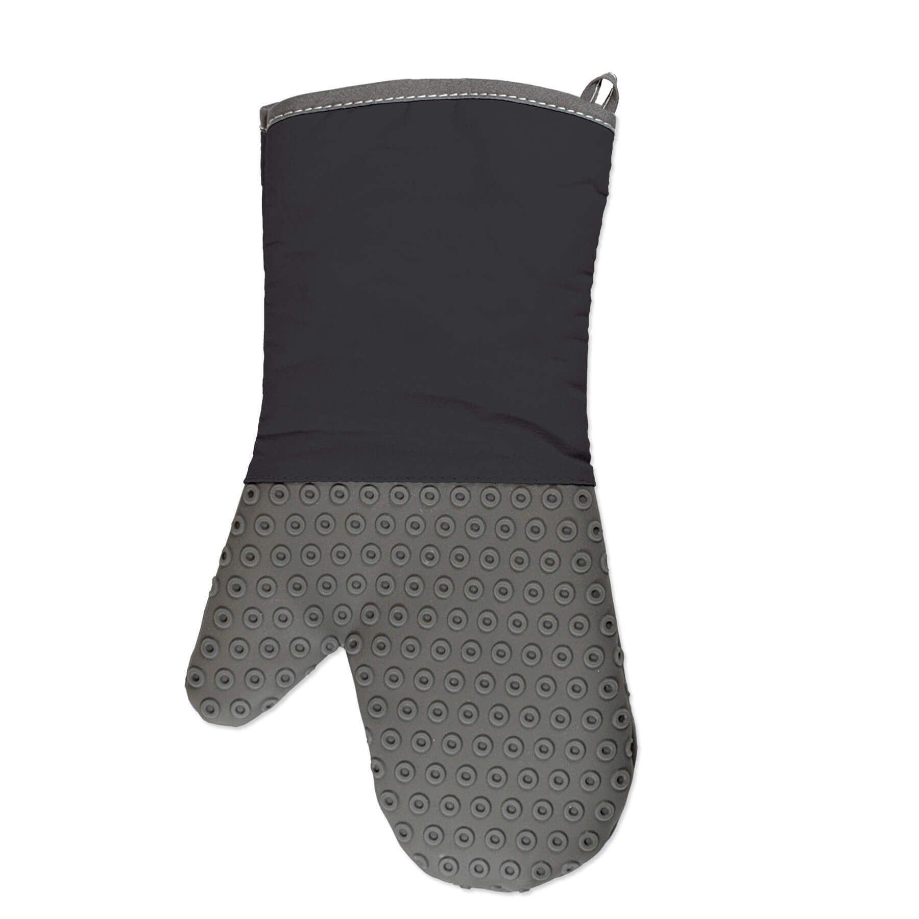 Two-Tone Silicone Oven Mitt 12
