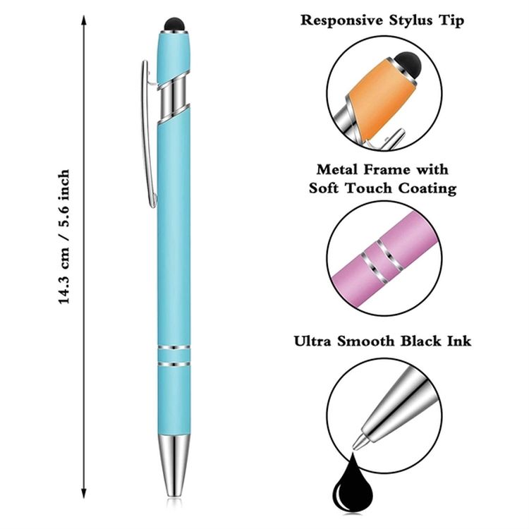 2-in-1 Stylus and Ballpoint Pen 2