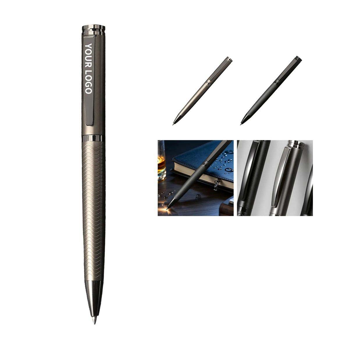 Sleek Retractable Pen for Office and Business Use 2