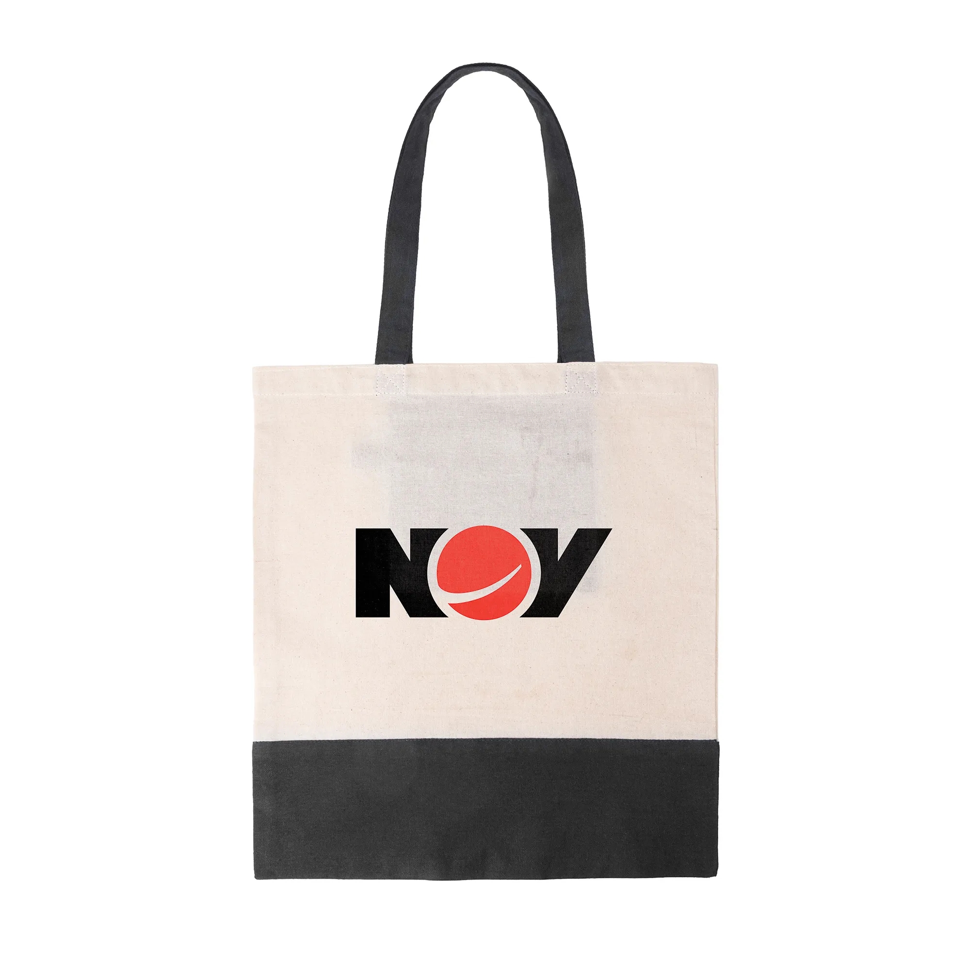 Recycled DuoTone Shopper Tote, custom tote bag with logo imprint 7