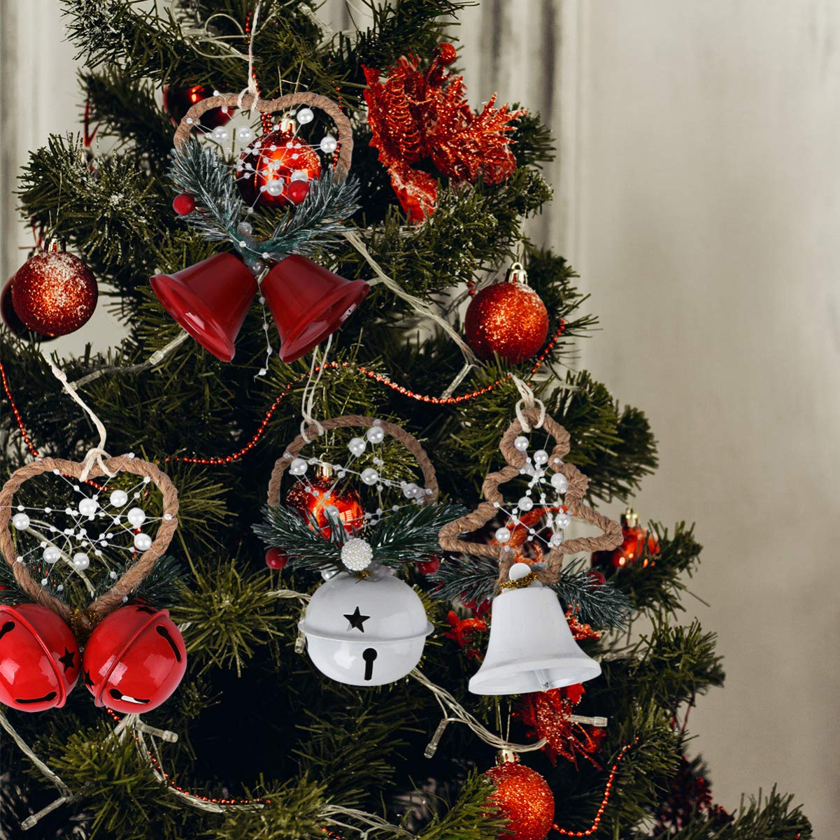 Christmas Bell Hanging Ornament Decorative 3