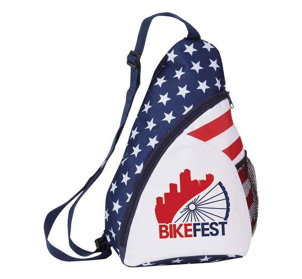Patriotic Sling Backpack