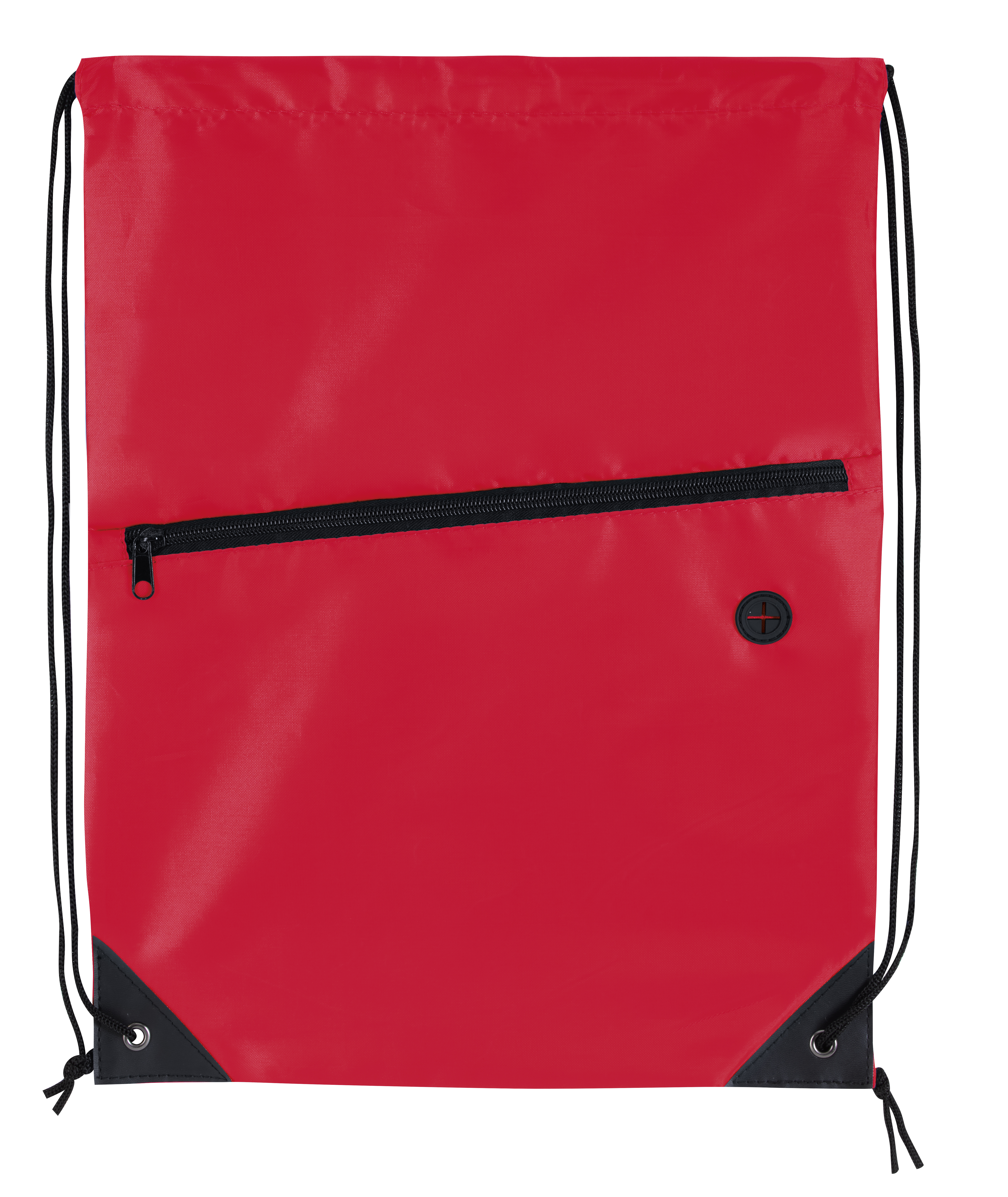 Good Value™ Front Zip Drawstring Backpack 23