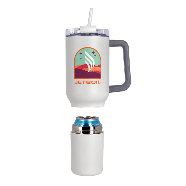 Key West 22 oz SS Travel Mug w/Can Cooler 374
