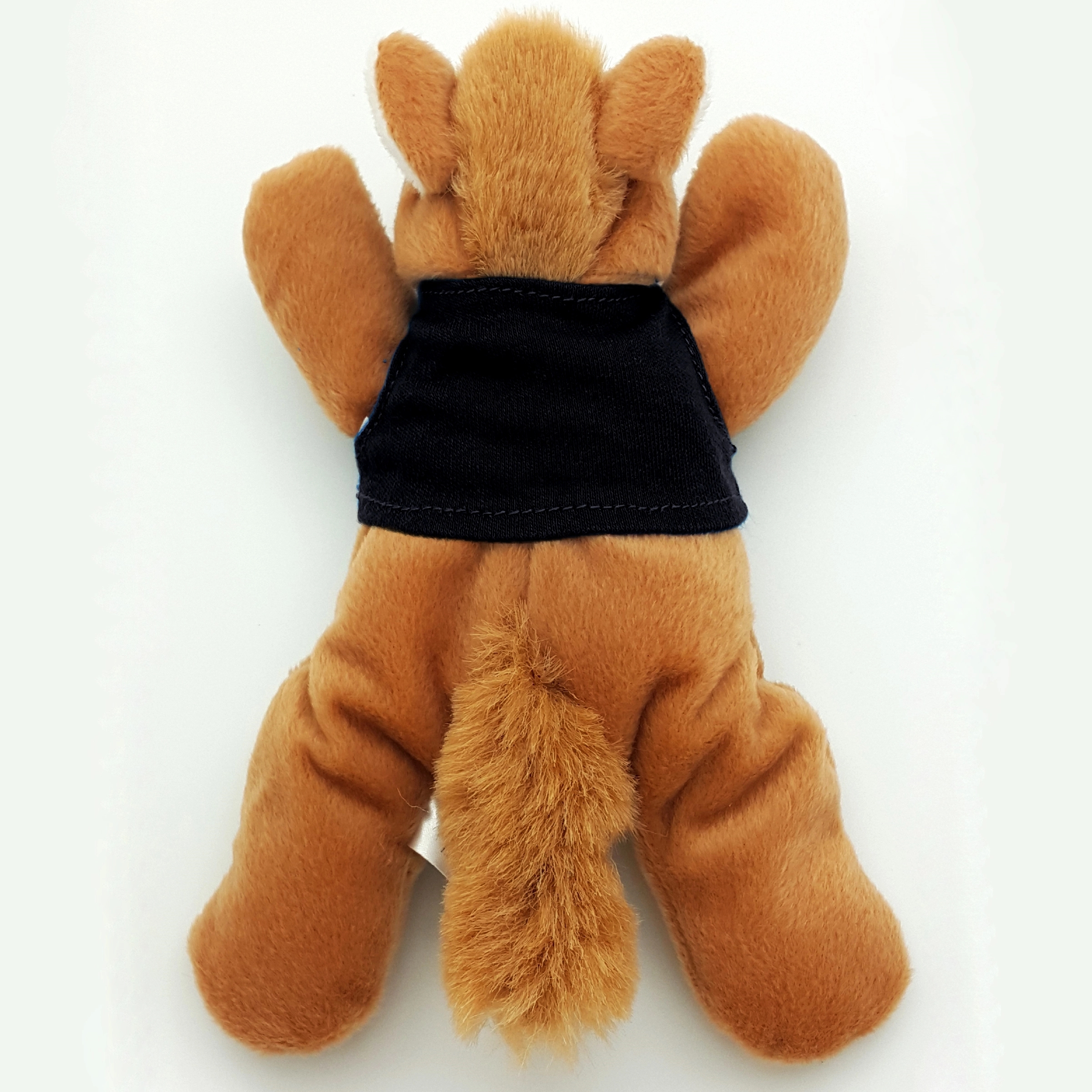 8" Laying Down Beanie Horse 3