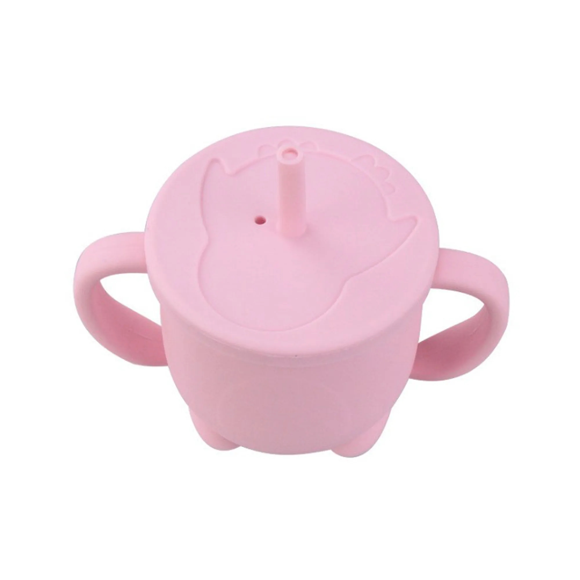 Silicone Training Straw Cup 8